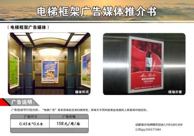 成都楼宇电梯及液晶屏广告联播媒体投放策略